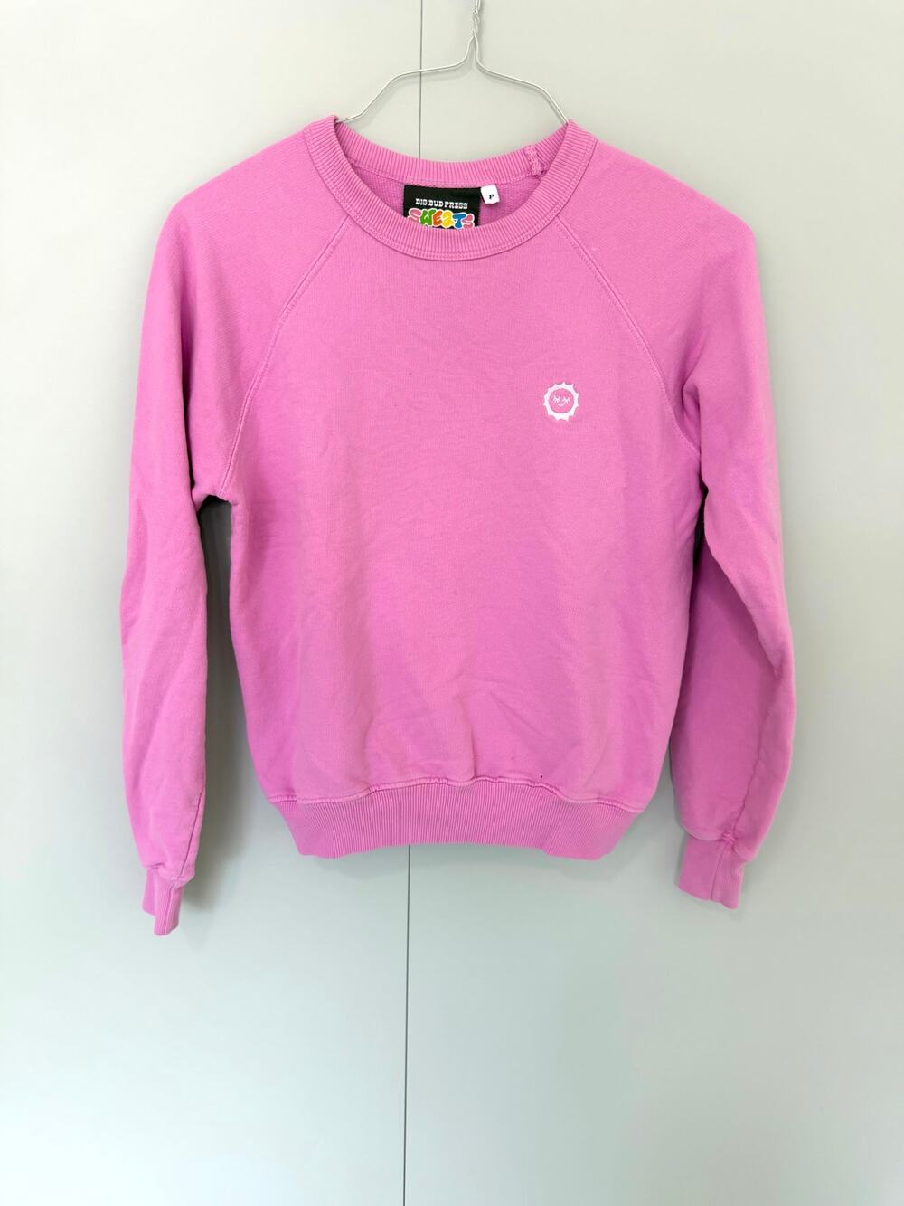BIG BUD PRESS Sweats Unisex Crewneck Sweatshirt in Pink